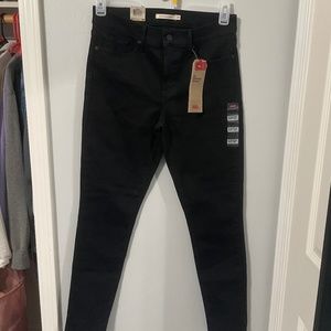 Levi's 311 Black Denim Jeans Size 29